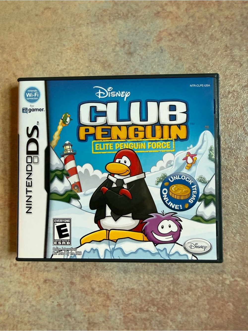 Disney Club Penguin: Elite Penguin Force - Blue Cover with Red Penguin